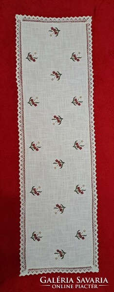 Floral embroidered tablecloth (l3787)