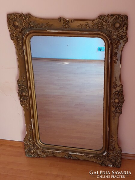 Bieder salon mirror 1800s 120 x 80 cm