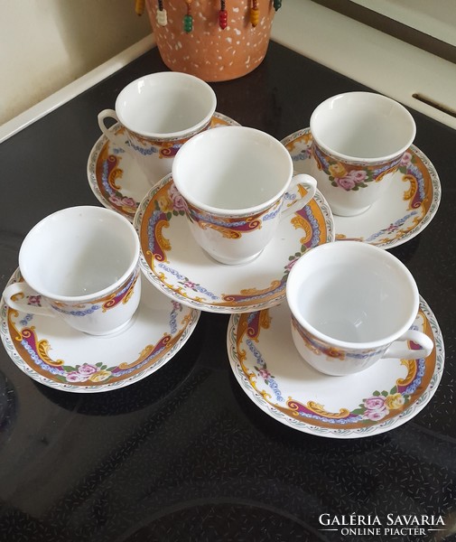 Limoges French mocha cups