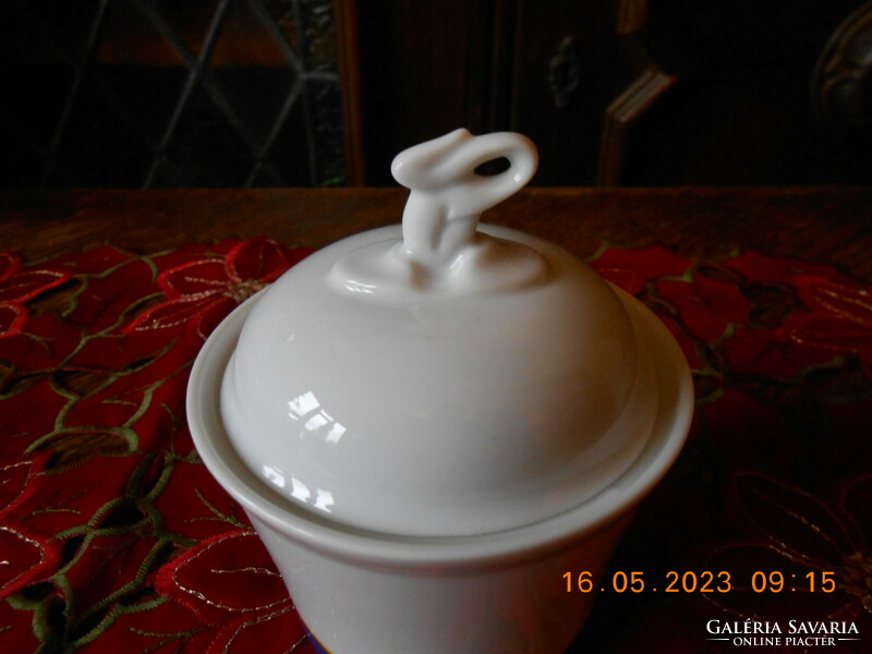 Hollóházi porcelán, Tchibo cukortartó