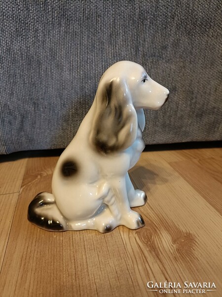Hollóházi porcelán kutyus