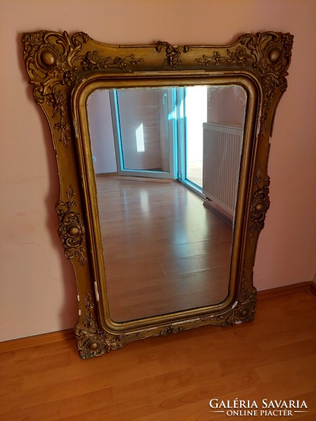 Bieder szalon tükör 1800.as évek 120 x 80 cm
