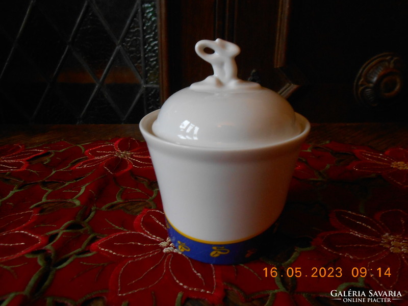 Hölóháza porcelain, tchibo sugar bowl