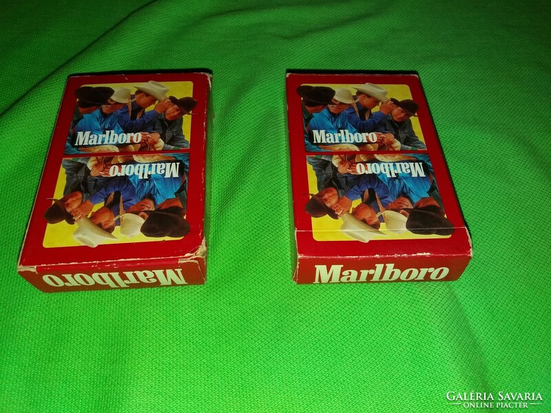 Retro Belgian carta mundi card factory marlboro rummy advertising cards 2 decks in one as shown in the pictures