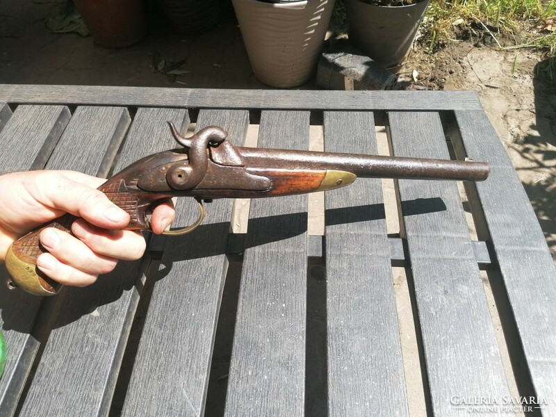 Rare Swedish Cavalry m1850 Flap Pistol