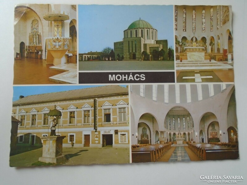 D195570 Mohács postcard 1980