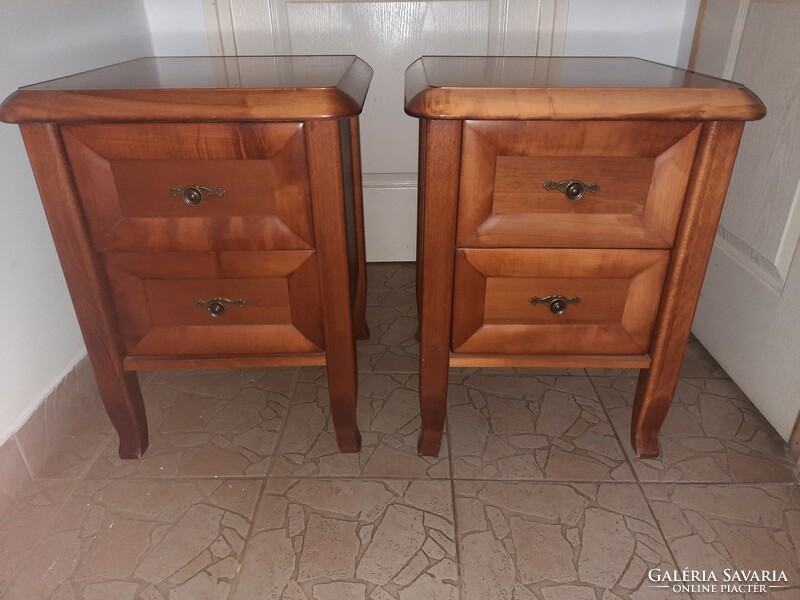 Biedermeier éjjeliszekrény  2db