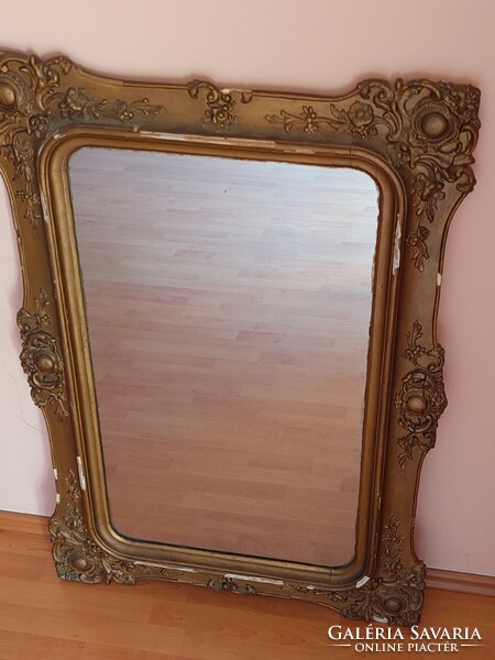 Bieder salon mirror 1800s 120 x 80 cm