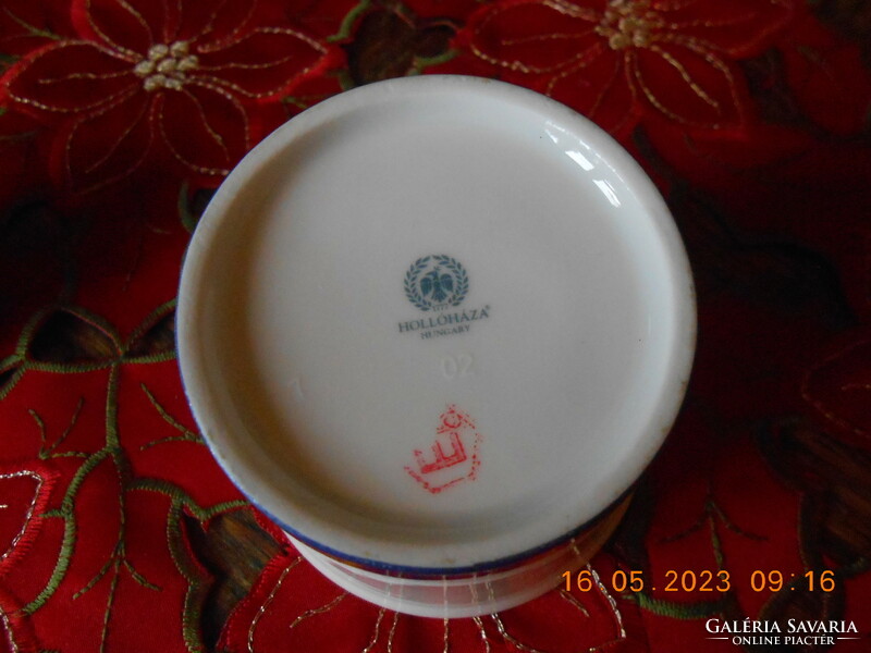 Hölóháza porcelain, tchibo sugar bowl