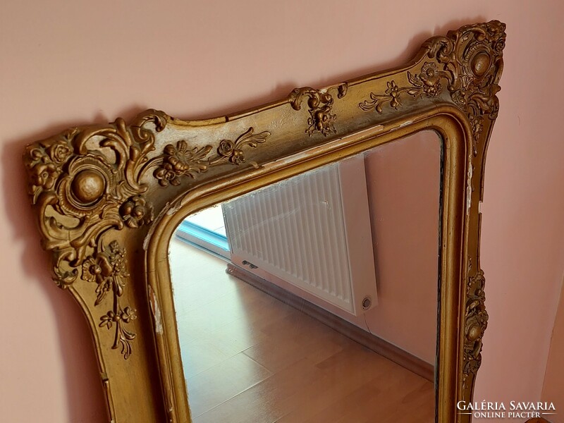 Bieder salon mirror 1800s 120 x 80 cm