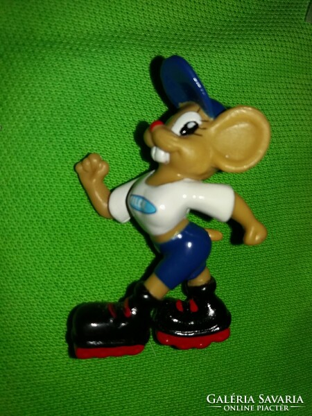 Old rubber tiny kinder surprise fitness mouse figure in unopened pieces according to the pictures 2.