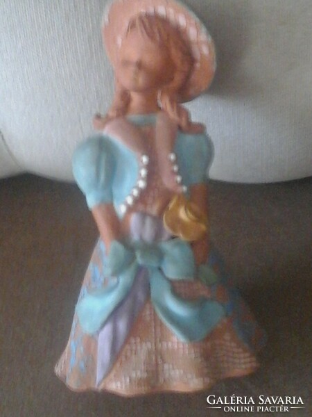 Eva Bod - charming little girl statue