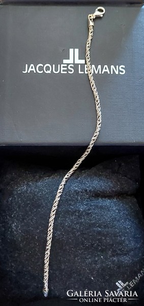 Special twisted silver bracelet