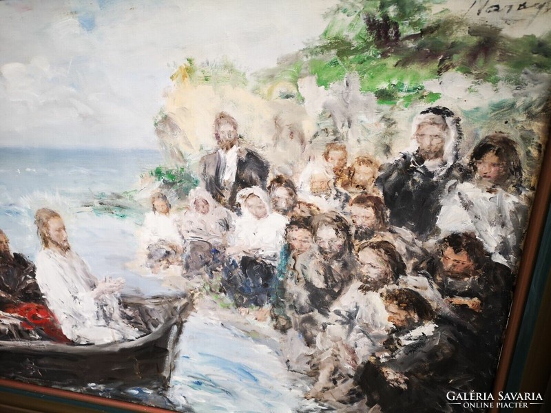 Aurél Náray - Christ on the sea