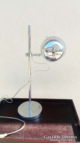 Kare design chrome table lamp. Negotiable.