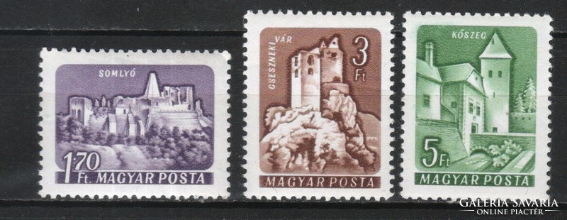 Hungarian postman 3151 mpik 1719a - 1721 a