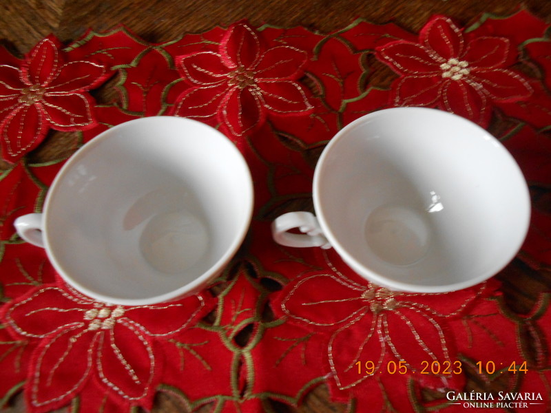 Zsolnay virágcsokor mintás kávés csésze I