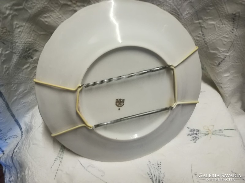Porcelán fali tányér