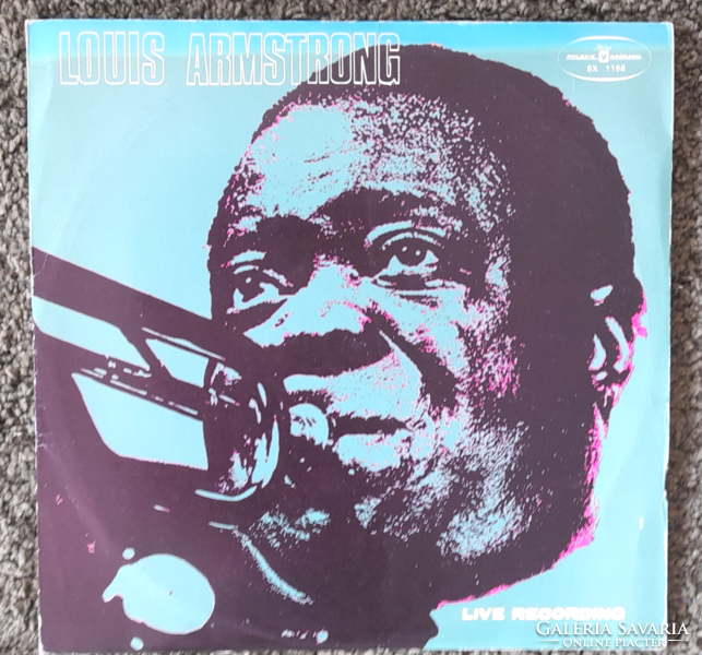 Louis Armstrong - live recording - LP 1974