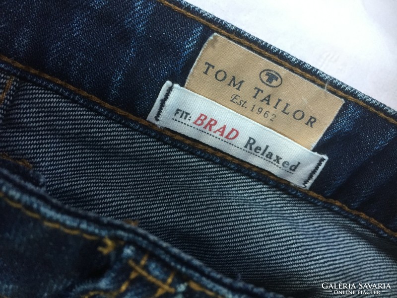 Tom tailor long denim pants, size 32 x 32, brad relaxed