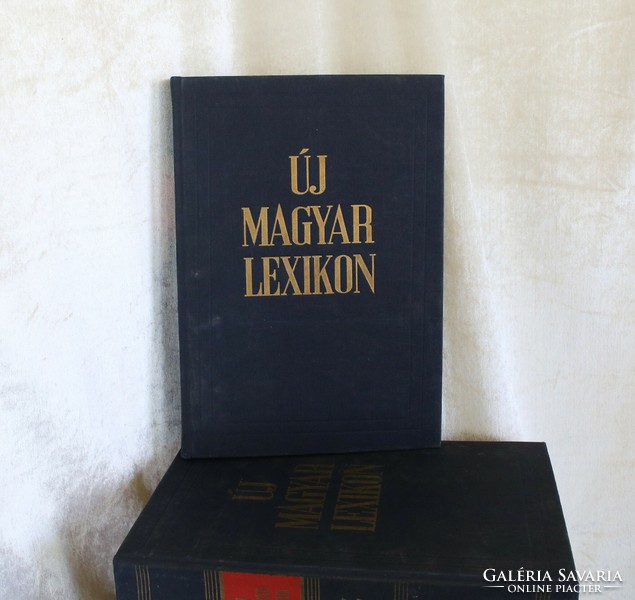 New Hungarian lexicon, volumes 1-7