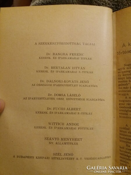 1931. Báró Szterényi József -A magyar ipar almanachja 1931. könyv képek szerint  MIA kiadó