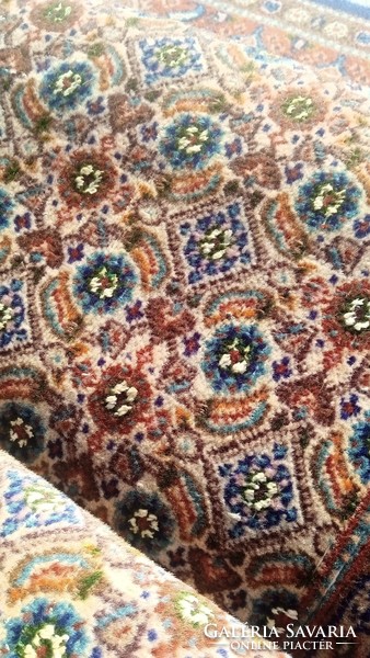 Iranian hand-knotted rug from Herat. Negotiable.