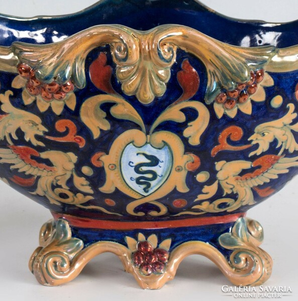 Rubboli gualdo Renaissance style decorative bowl