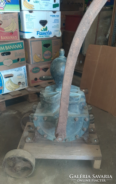 Antique wine pump