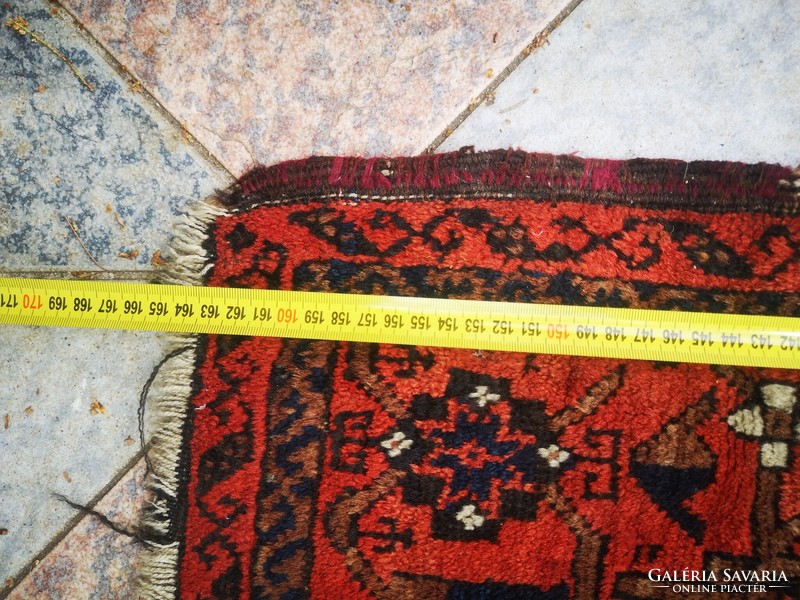 Antique Persian oriental rug with beautiful fine weave.