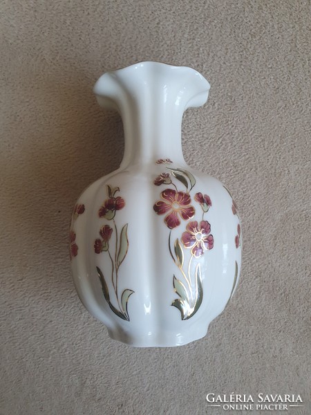 Zsolnay flower vase 10×15cm