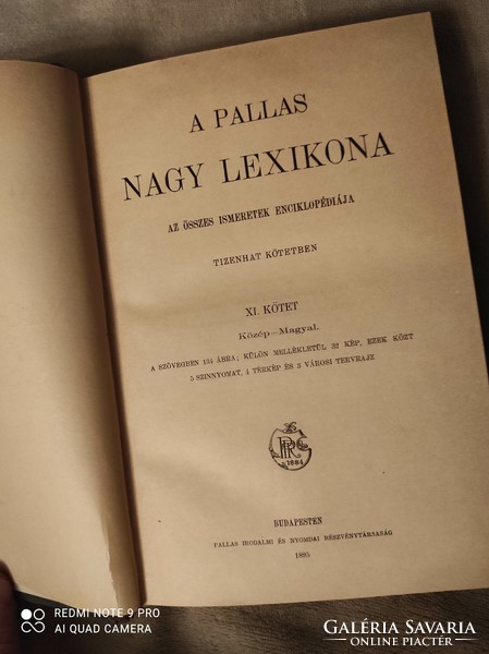 A Pallas Nagy Lexikona XI. kötet