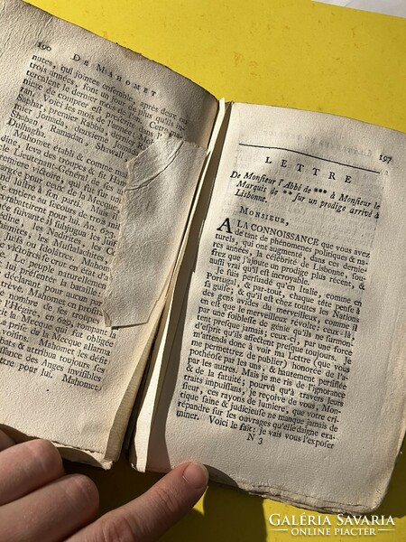 Le portefeuille d'un philosophe, ou mélange de pièces philosophiques antique book pierre marteau 1770