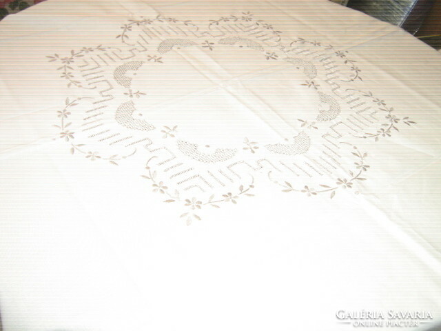 Beautiful embroidered Toledo elegant tablecloth
