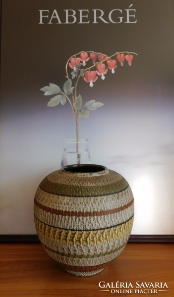 Dümler&breiden retro ceramic ball vase - mid century