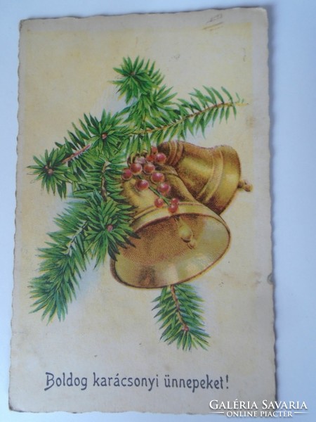 D195617 Christmas card 1940's