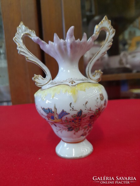 Rare Herend k anton 1890-1900 porcelain small carafe, vase.