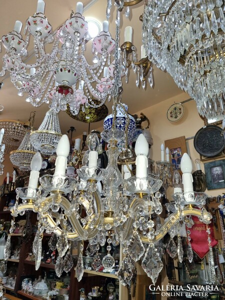 Crystal hanging chandelier