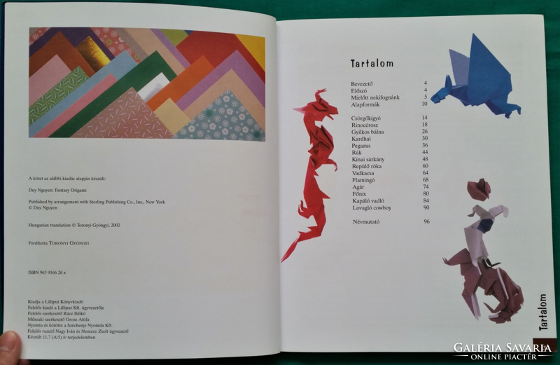 'Duy Nguyen: Origami-fantáziák   Kézművesség, barkácsolás