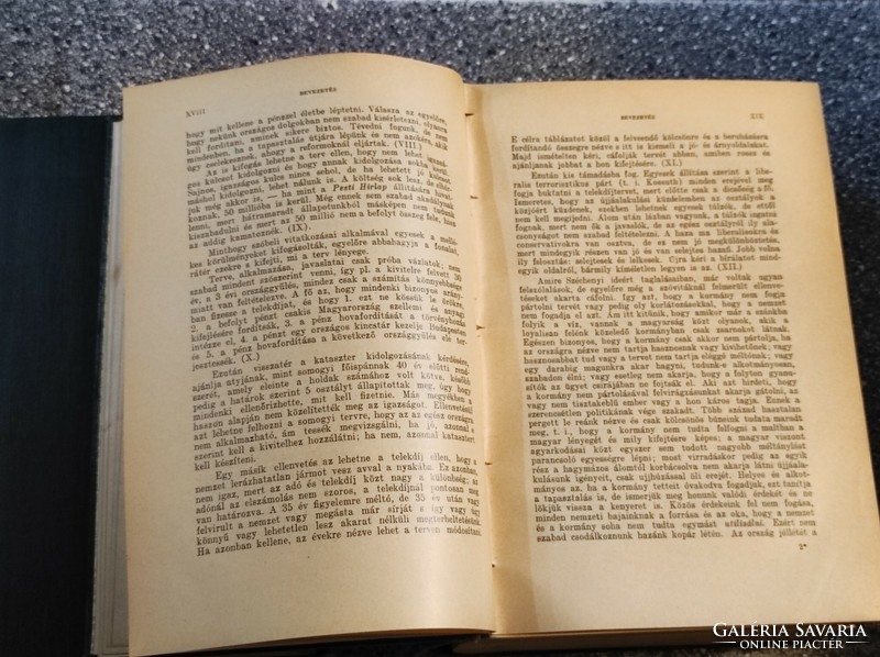 Gr. István Széchenyi's writing and newspaper debate with Lajos Kossuth. I-ii. Volume 1927-30. Dr. Gyula Viszota