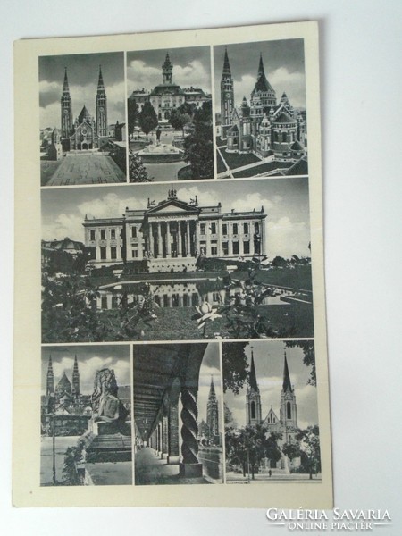 D195590 Szeged weinstock -g.H. Issued 1940's - postcard