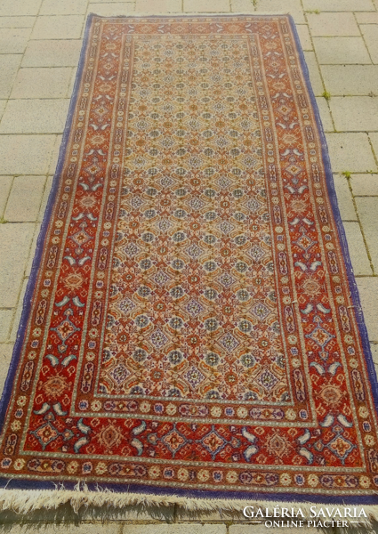 Iranian hand-knotted rug from Herat. Negotiable.