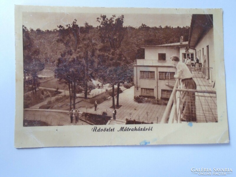 D195592 matraháza - 1954 Gyula - postcard