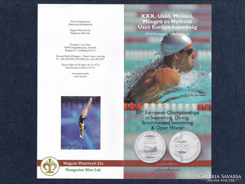 Xxx. Swimming, artificial swimming, diving and open water swimming EC 2010 brochure (id77847)