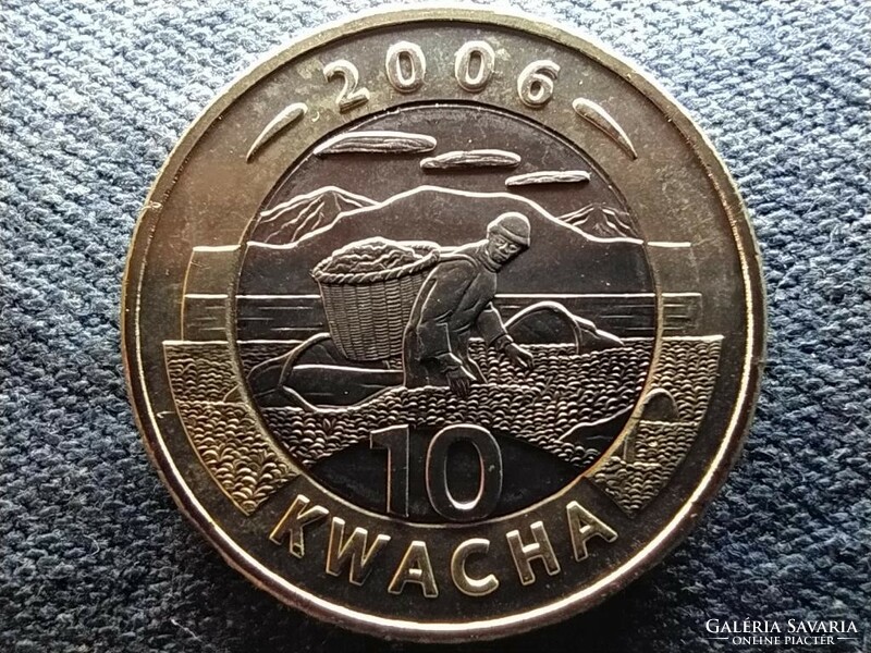 Malawi Köztársaság (1966- ) 10 kwacha 2006 UNC forgalmi sorból (id70148)