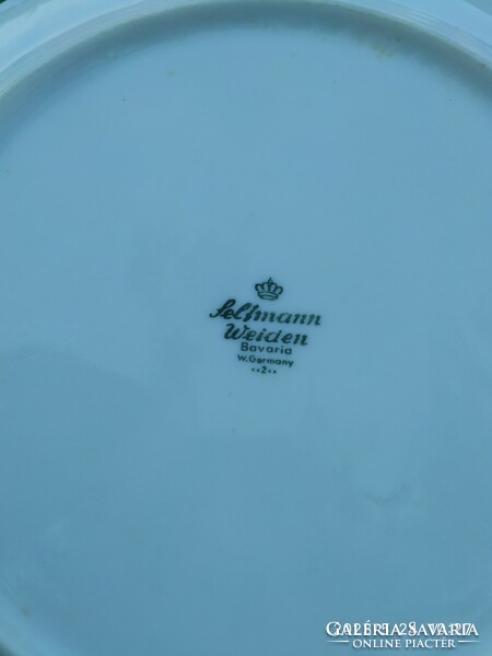 Bavaria porcelain flat plate 5 pieces for sale!