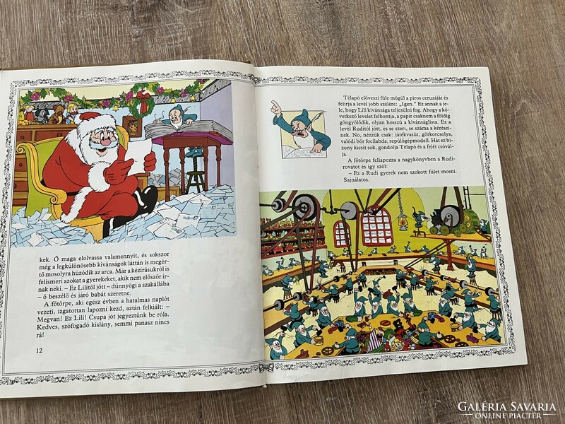 Walt Disney Boldog karácsonyt könyv