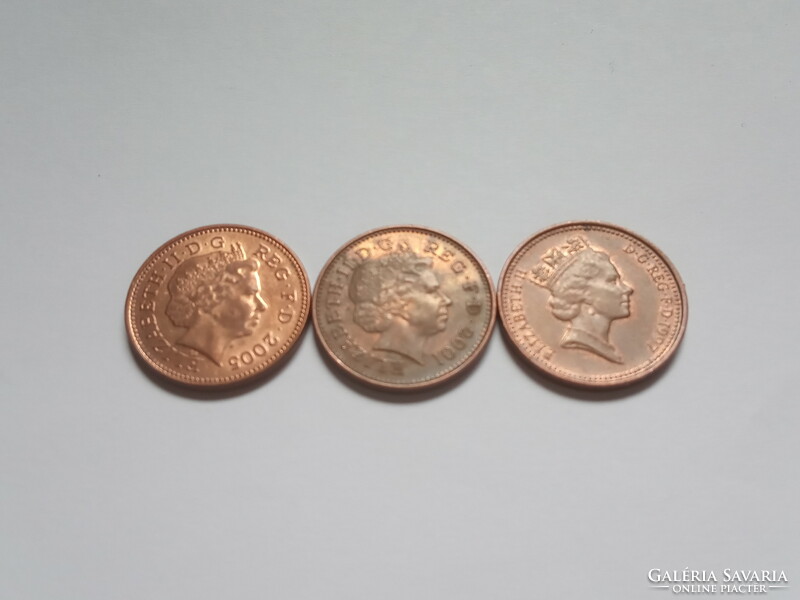 English 1 penny 1997 - 2005 !