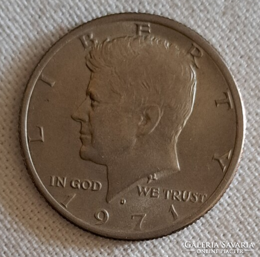 1971. Kennedy fél dollár USA  (63)