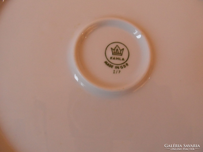 Kahla porcelain cake plate, offering